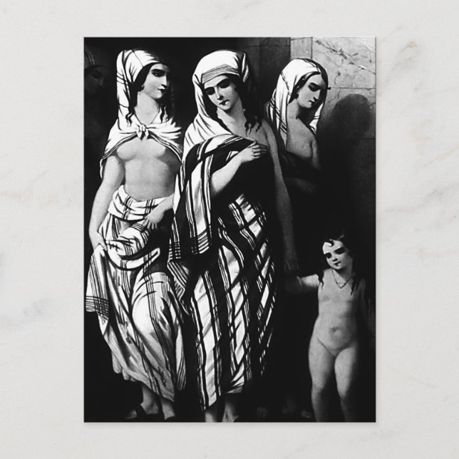 Vintage Turkey Istanbul Topkapi museum Postcard (Front)