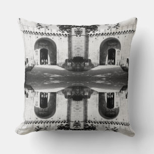 Vintage Turkey Istanbul Topkapi palace gate Postca Cushion
