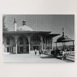 Vintage Turkey Istanbul Topkapi palace museum Jigsaw Puzzle