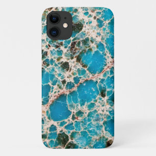 Vintage Turquoise Mosaic iPhone 11 Case