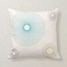 Vintage Turquoise, Yellow and Pink Spirograph