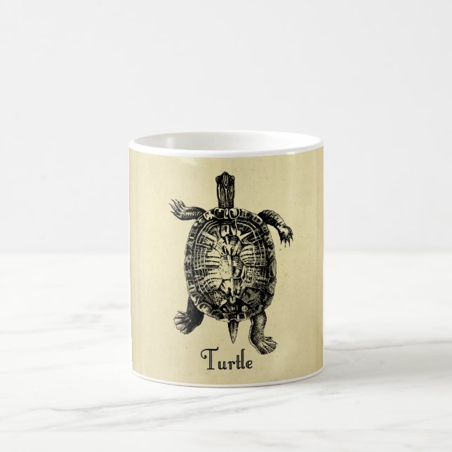 VINTAGE TURTLE COFFEE MUG (Center)
