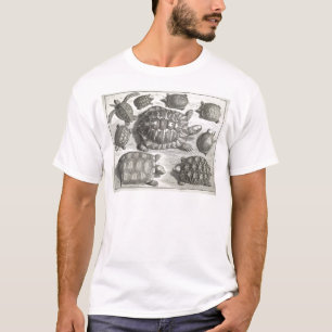 Vintage Turtle Etching T-Shirt