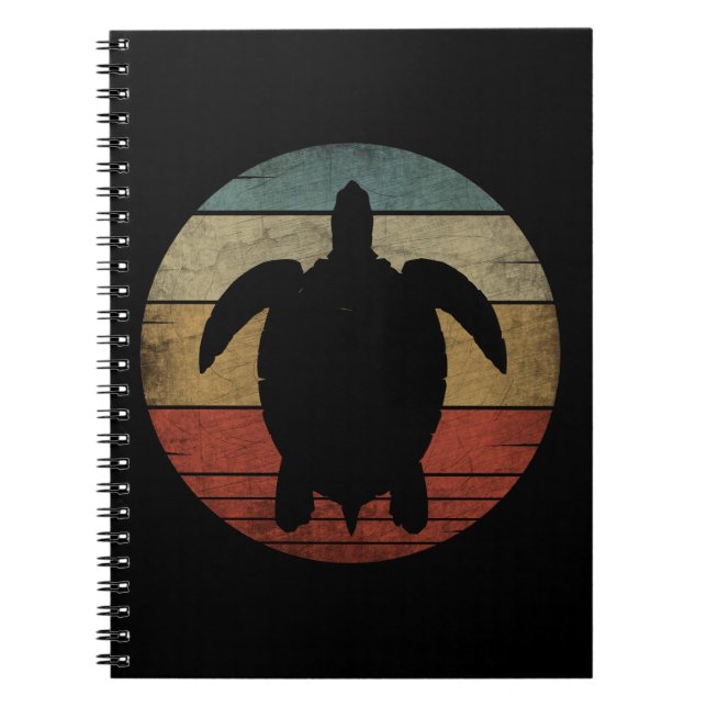 VINTAGE TURTLE  NOTEBOOK (Front)
