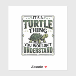 Vintage Turtle Thing Funny Turtle Lover Shirt_1