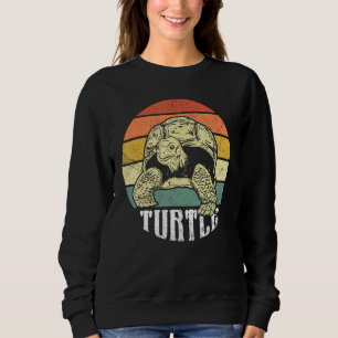 Vintage Turtle Tortoise Whisperer Skip A Straw Sweatshirt