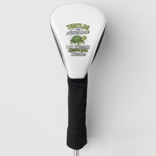 Vintage Turtles Are Awesome Funny Turtle Shirt_1 Golf Head Cover