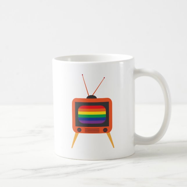 Vintage TV Coffee Mug (Right)
