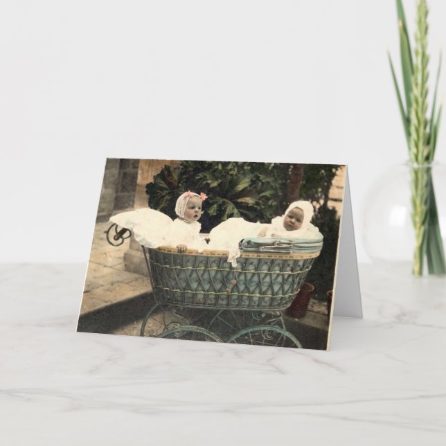 Vintage Twins Card (Front)