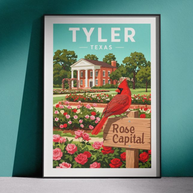 Vintage Tyler Texas Poster (Creator Uploaded)