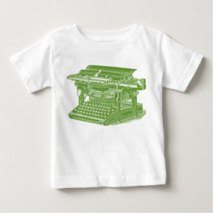 Vintage Typewriter Baby T-Shirt