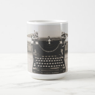 Vintage Typewriter Photograph Coffee Mug