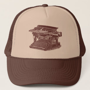 Vintage Typewriter Trucker Hat