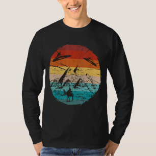 Vintage Ufo Ancient Egyptian Pyramids Egypt Alien T-Shirt