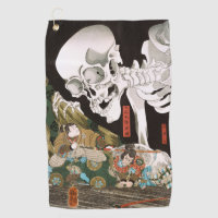 Vintage Ukiyo-e Kuniyoshi Skeleton Spectre Art