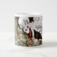 Vintage Ukiyo-e Kuniyoshi Skeleton Spectre Art