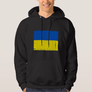 Vintage Ukraine Flag ukrainian flag Ukraine Hoodie