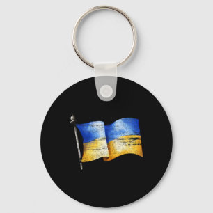 Vintage Ukraine Support Ukraine Stand With Ukraine Key Ring