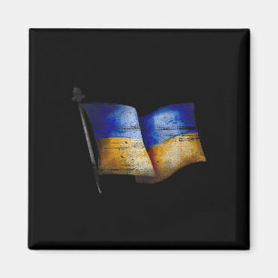 Vintage Ukraine Support Ukraine Stand With Ukraine Magnet