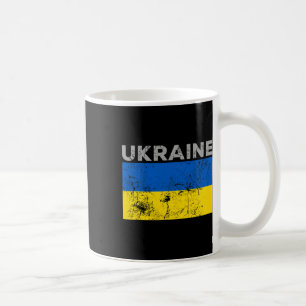 Vintage Ukraine Ukrainian Flag Pride 11 Coffee Mug
