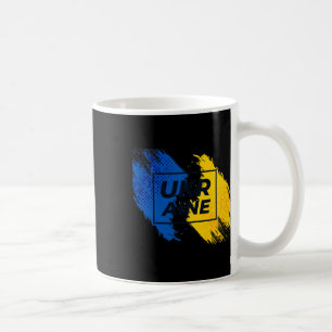 Vintage Ukraine Ukrainian Flag Pride 7 Coffee Mug