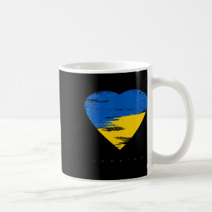 Vintage Ukraine Ukrainian Flag Pride Coffee Mug
