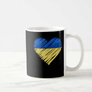 Vintage Ukraine Ukrainian Flag Pride Coffee Mug