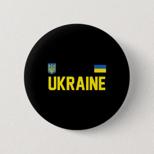 Vintage Ukraine Ukrainian Flag Pride Gifts 2 6 Cm Round Badge