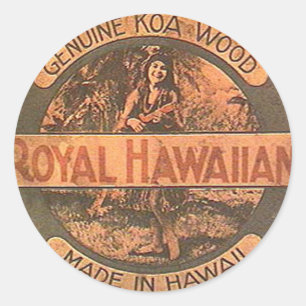 Vintage Ukulele Sticker