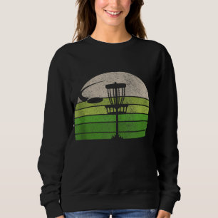 Vintage Ultimate Frisbee Disc Golf Men Sweatshirt