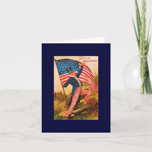 Vintage Uncle Sam Card