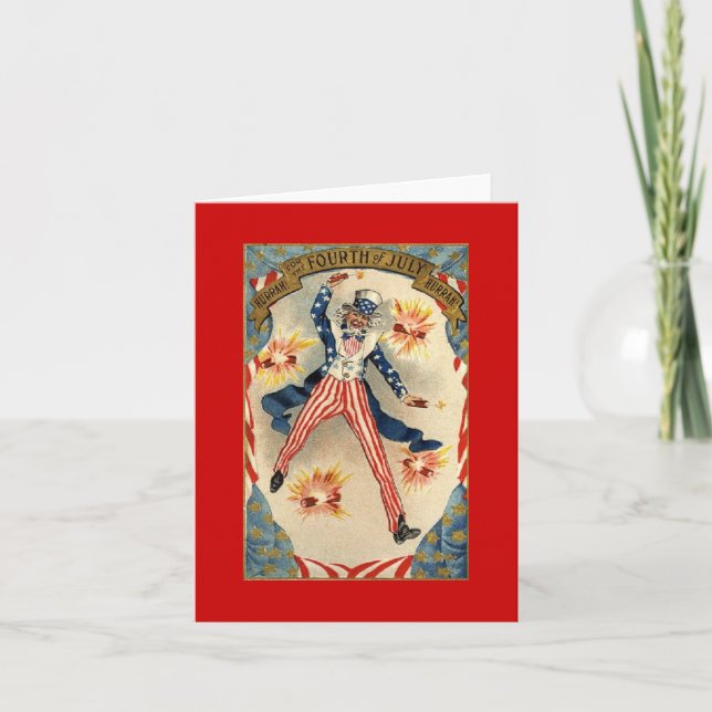 Vintage Uncle Sam Card (Front)