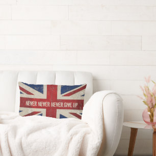Vintage United Kingdom Flag Pillow