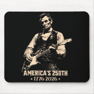 Vintage United States 250 Anniversary Abe Lincoln Mouse Pad
