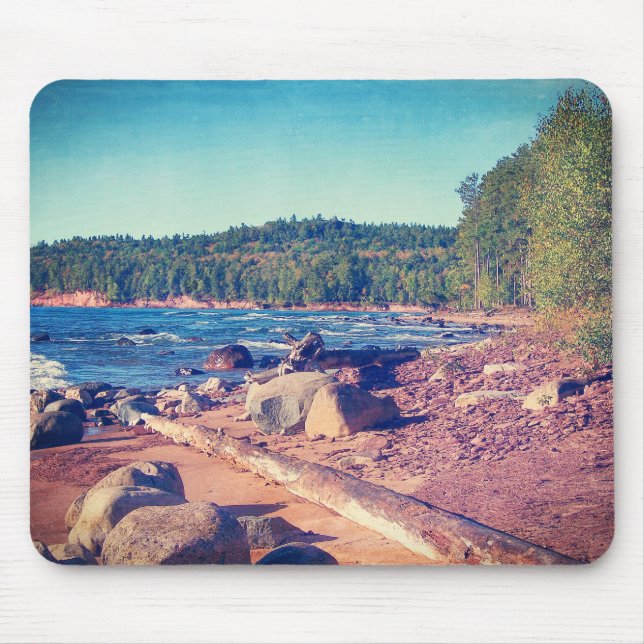 Vintage Upper Peninsula Mouse Pad (Front)