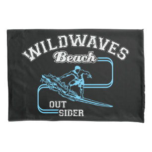 Vintage Urban Grunge Distressed Monogram Letter Pillowcase