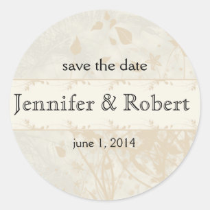 Vintage Urban in Ivory and Charcoal Envelope Seal