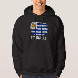 Vintage Uruguay Flag For Uruguayan Hoodie