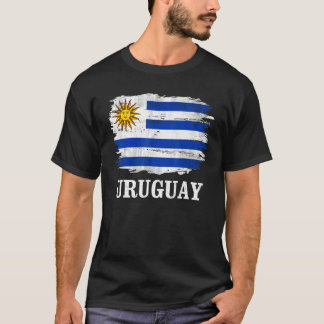 Vintage Uruguay Flag For Uruguayan T-Shirt