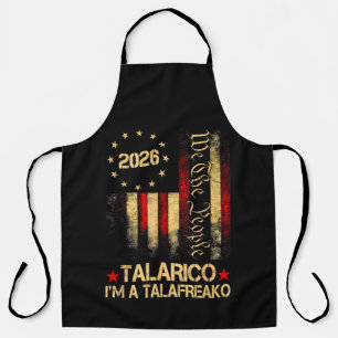 Vintage US Flag 2026 Patriotic Political Supporter Apron