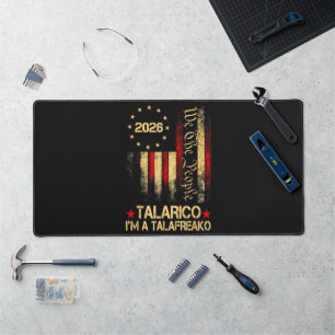 Vintage US Flag 2026 Patriotic Political Supporter Desk Mat