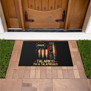 Vintage US Flag 2026 Patriotic Political Supporter Doormat