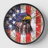 Vintage US Flag American Eagle