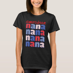 Vintage US Flag Happy Independence 4th Of July Ame T-Shirt