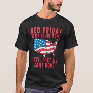 Vintage Us Flag Red Friday   Remember Everyone Dep T-Shirt