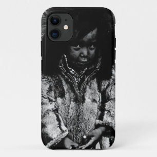 Vintage USA Alaska eskimo boy iPhone 11 Case