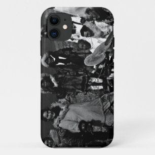Vintage USA Alaska Eskimo dancers iPhone 11 Case