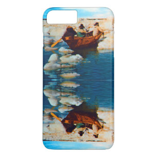 Vintage USA Alaska Eskimo hunters iPhone 8 Plus/7 Plus Case