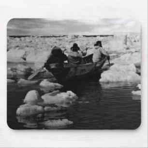 Vintage USA Alaska Eskimo hunters Case-Mate iPhone Mouse Pad