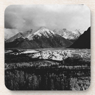 Vintage USA Alaska Matanuska glacier Coaster
